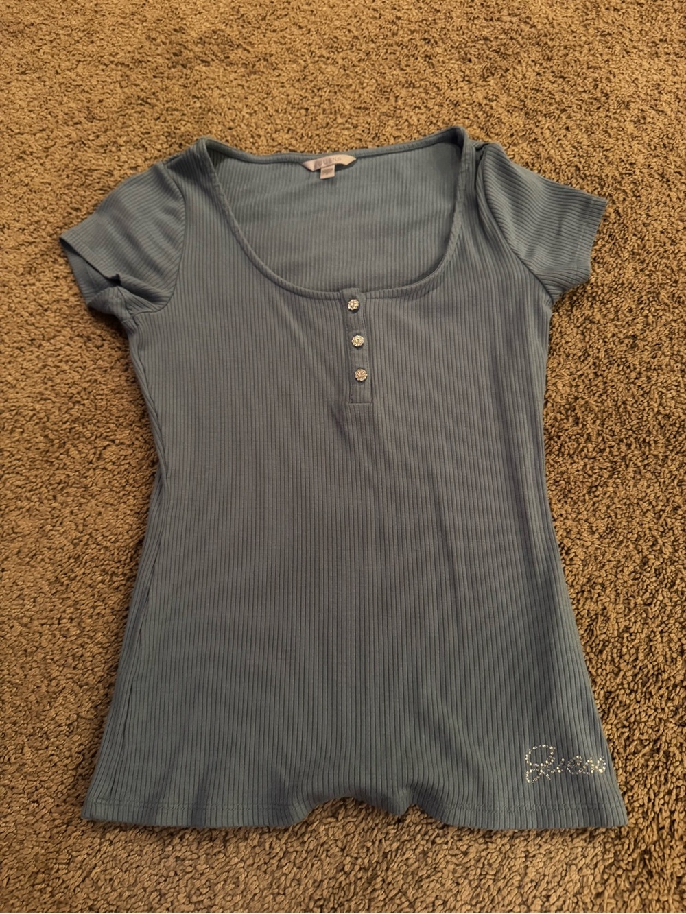 Guess Button T-Shirt
